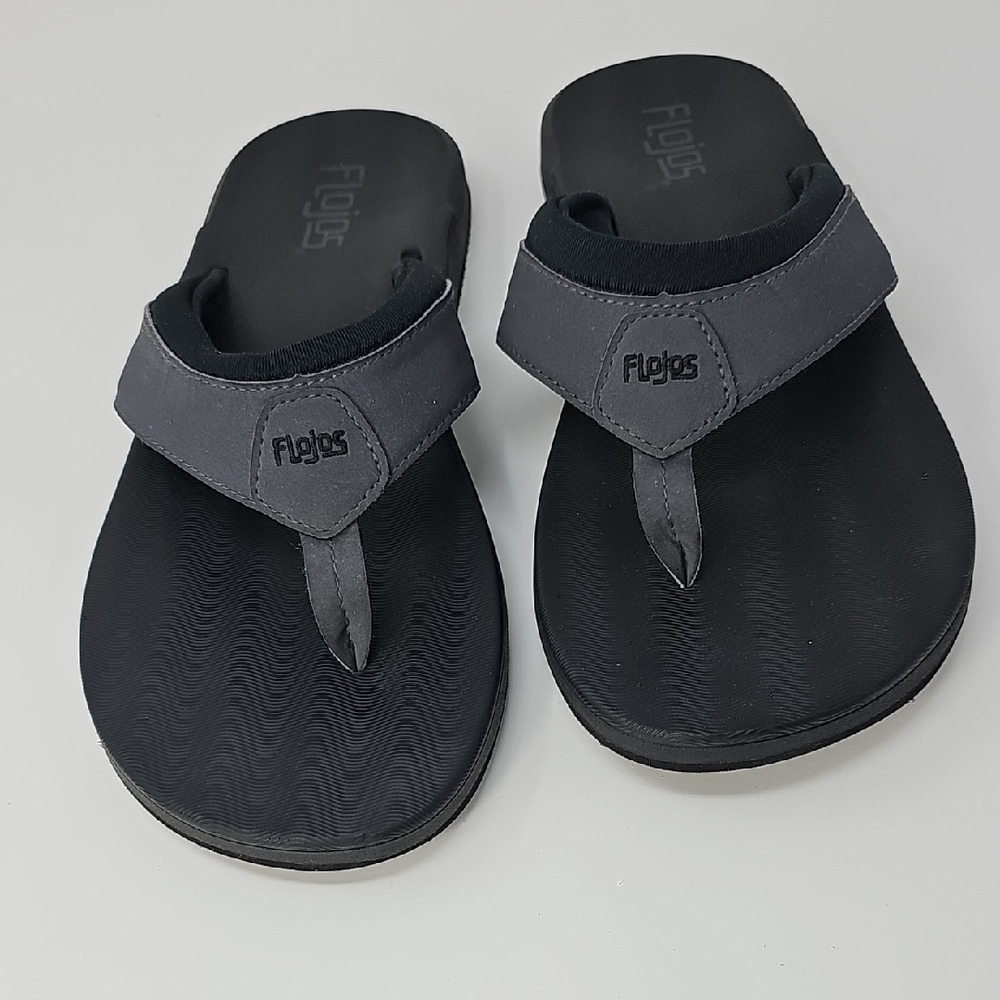 Flojos Black Men's Sandals